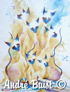 Photo de famille-Marouflée sur bois (16x12po)